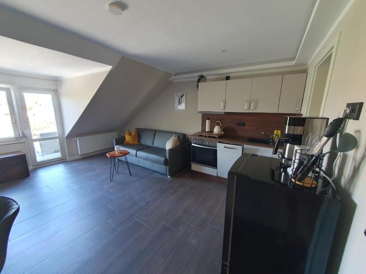 Neumuehler Hof- Ferienwohnung "Benjamin" Mit Grosser Privater Dachterasse Und Guter Anbindung In Die City Schwerin  Eksteriør bilde